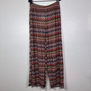 Shade & Shore Multicolor Zigzag Women’s Pants. Sz S.